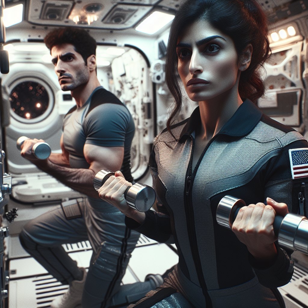 How astronauts maintain bone health in space.